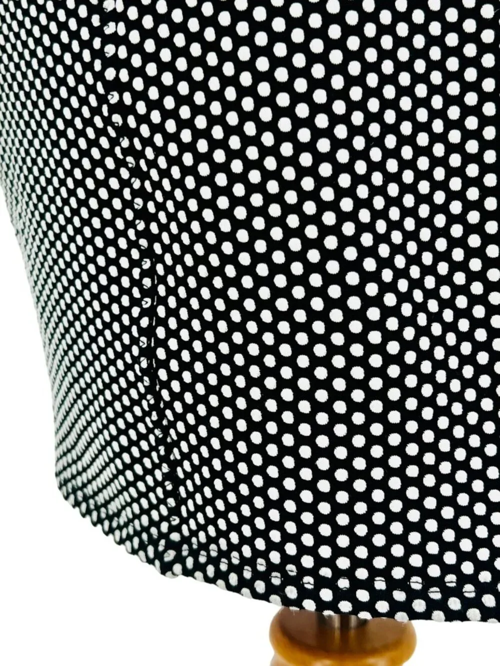 Free People Black White Polka Dot Bodycon Mini Dress L | Indie Sleaze Y2K Baddie